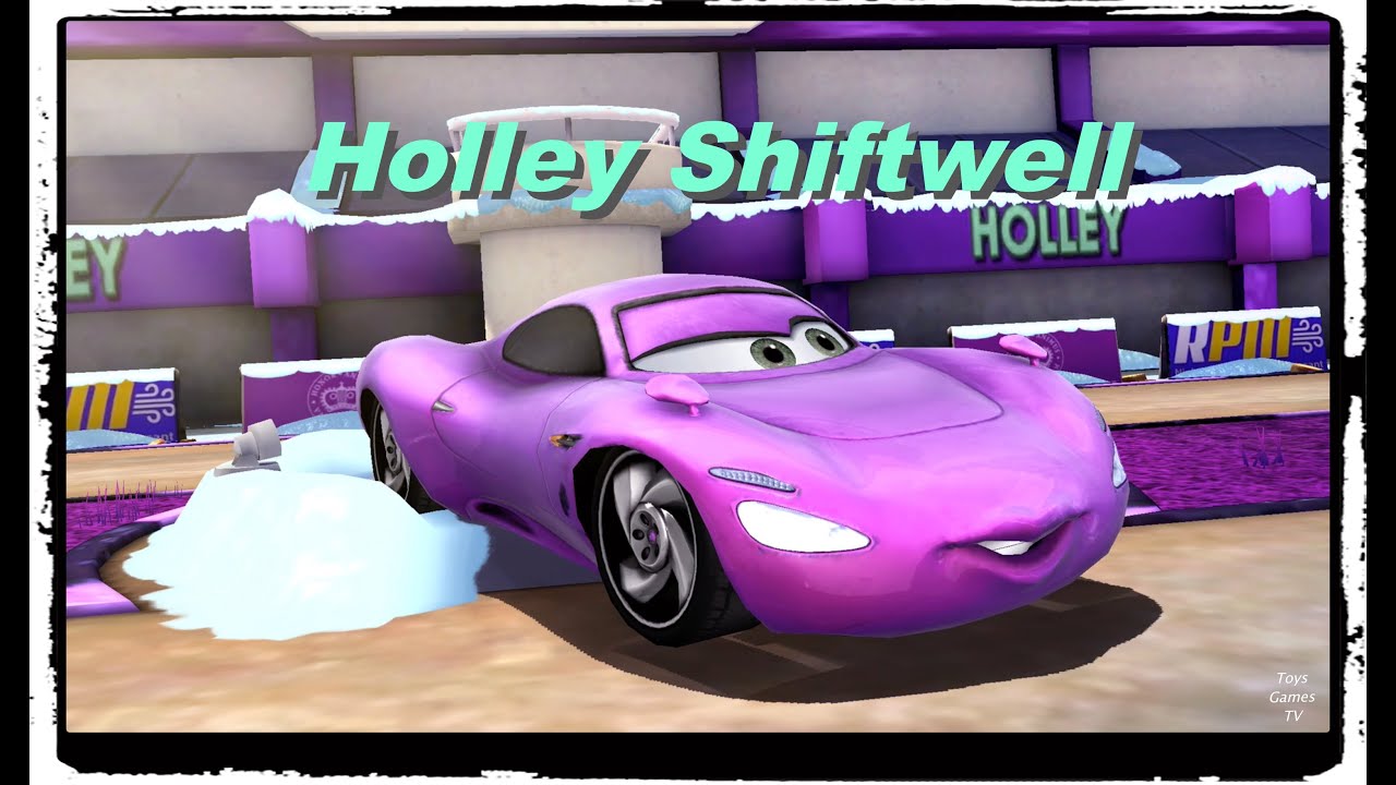 Disney Pixar Cars Fast as Lightning - Holley Stage 1/4 vs Mater, Luigi, Todd