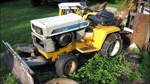 Cub Cadet 123, Found my dad