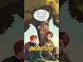 THE GRATEFUL SHADE : Be grateful to those who help you | AI Generated video for kids learning