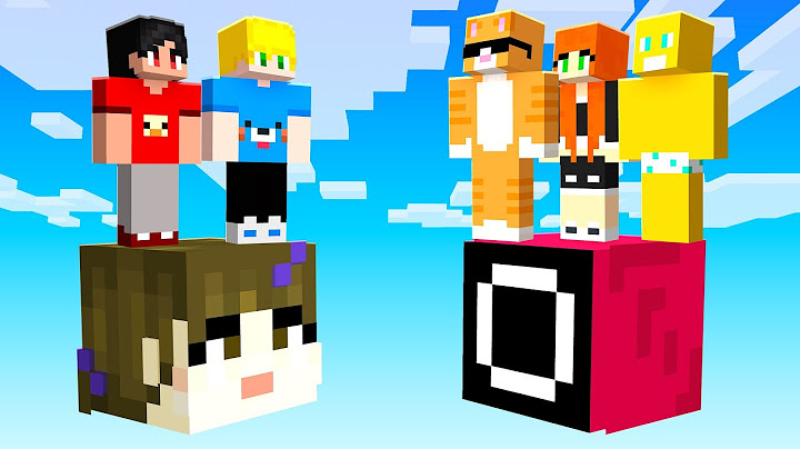 Sobrevivendo em Apenas 1 Bloco do Round 6 no Minecraft!