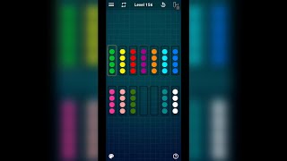 Ball Sort Puzzle Level 156 Solved