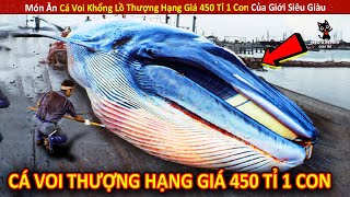 Món Ăn Cá Voi Khổng Lồ Thượng Hạng Giá 450 Tỉ 1 Con Của Giới Siêu Giàu || Review Giải Trí Đời Sống