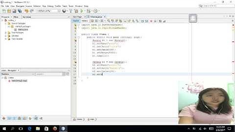 cara mengoding sederhana dengan menggunakan aplikasi netbeans IDE 8.2
