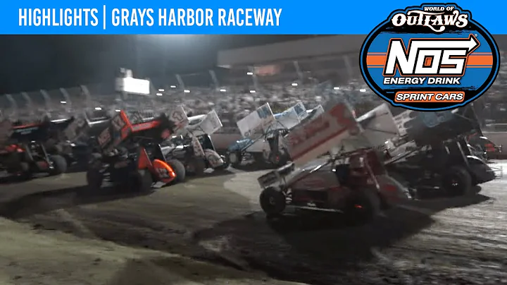 World of Outlaws NOS Energy Drink Sprint Cars Gray...