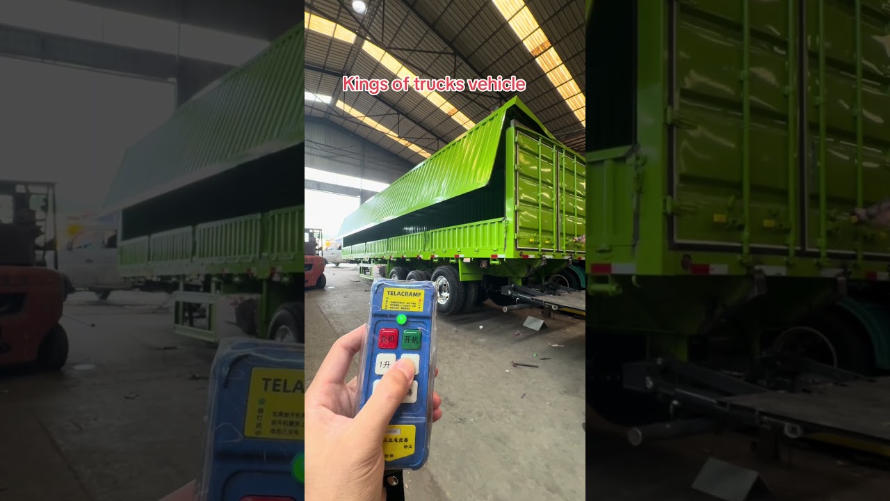 Ready for Order Brand New Wing-Opening Trailer
