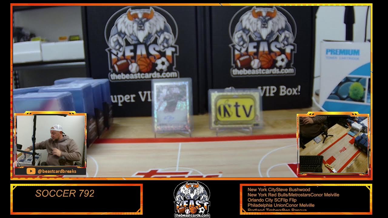 BEAST SPORTS CARD BREAKS Soccer 792