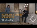 How to record a singersongwriter part 1