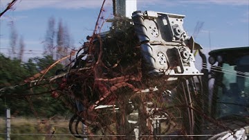 Klima Cane Pruning Machine (Gen Two) & Eco Trellis Posts and Releasable Wire Clips