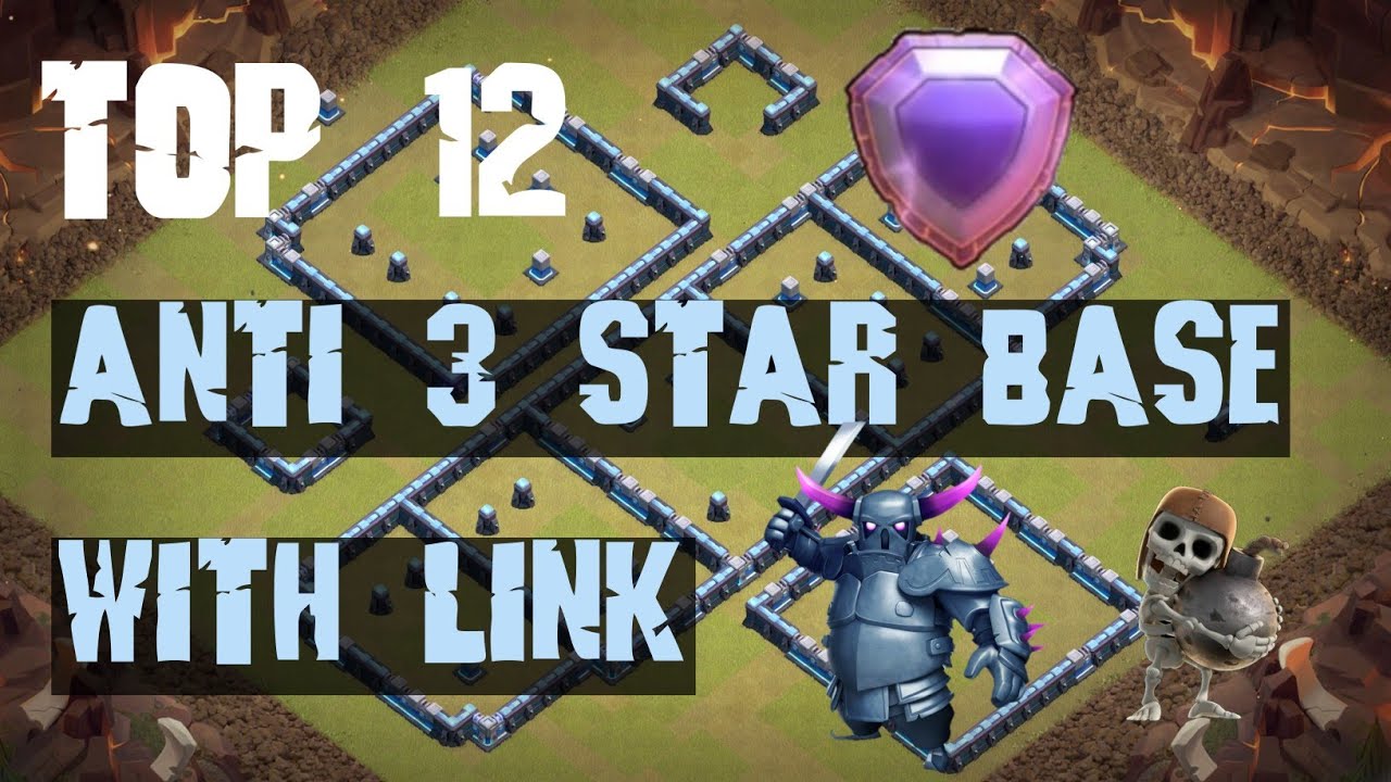 TOP 12 TH13 ANTI 3 STAR BASE | TOWN HALL 13 BASE WITH LINK LEGEND LEAGUE | CLASH OF CLANS