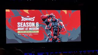 Marvel Rivals Season 6 Deadpool Reveal Trailer - Live Crowd Reaction at The Game Awards 2025!