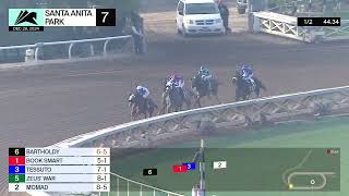 Bartholdy wins the Race 7 on Saturday, December 28 at Santa Anita Park