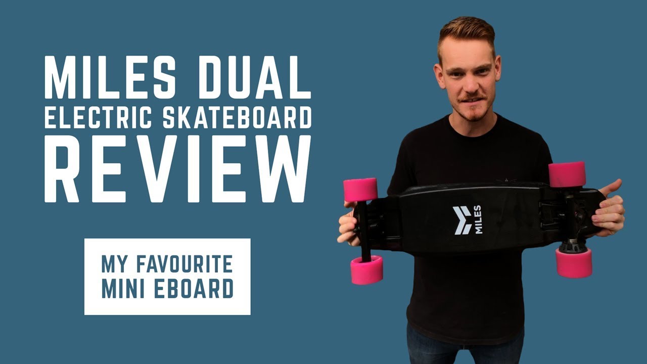 Miles Dual Electric Skateboard Review - The Perfect Compact Cruiser