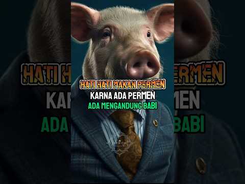 HATI HATI MAKAN PERMEN KARNA ADA YANG MENGANDUNG BABI!!!