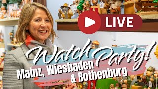 Watch Party: Mainz, Wiesbaden & Rothenburg Germany!