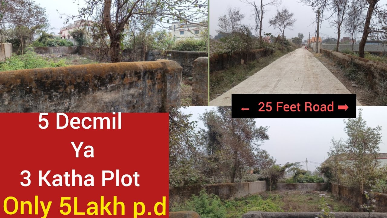 New 2026 की Cnt Free Plot With Boundary | 3katha / 5 Decmil Land For Sell in Dhanbad
