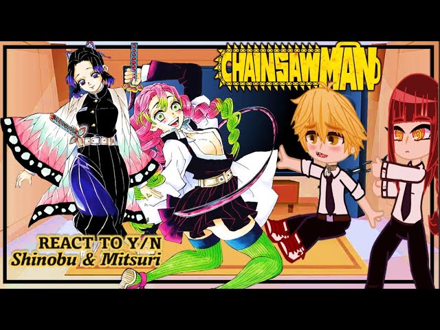 Chainsaw Man react to Nezuko Kamado• gacha club 🇧🇷/🇺🇸 