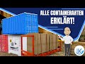 Welche Containerarten gibt es und wofür werden sie genutzt?
