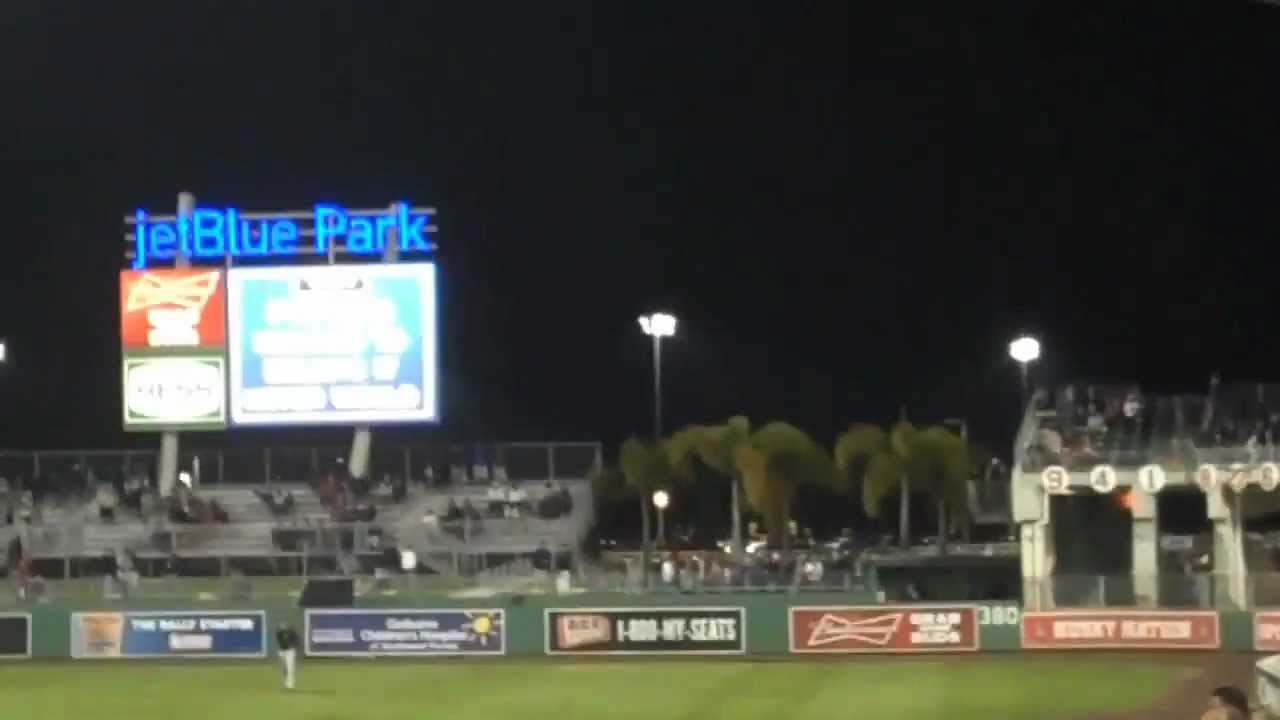 Sweet Caroline last night at @jetbluepark