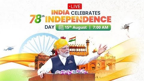 78th Independence Day Live | PM Modi Live from the Red Fort | 15 August 2024 Live