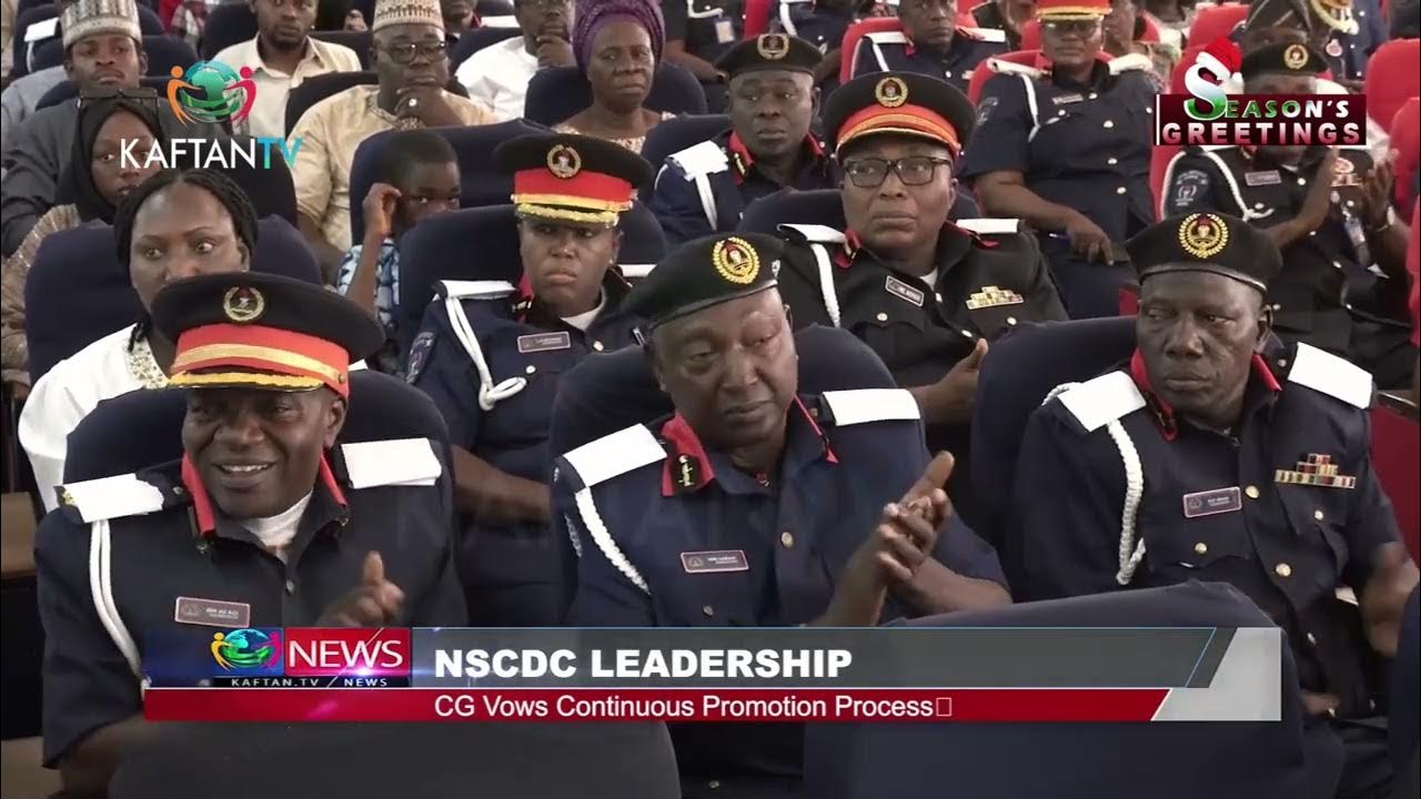 NSCDC LEADERSHIP: CG Vows Continuous Promotion Process
