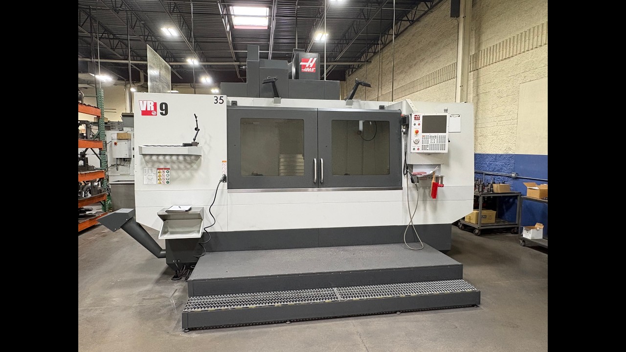 Haas VR9 5-Axis Vertical Machining Center, Prime Machinery 516-922