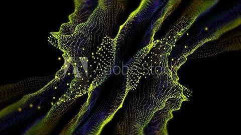 Yellow deep-blue seamless articles fractal design. 4K Psychedelic Form.