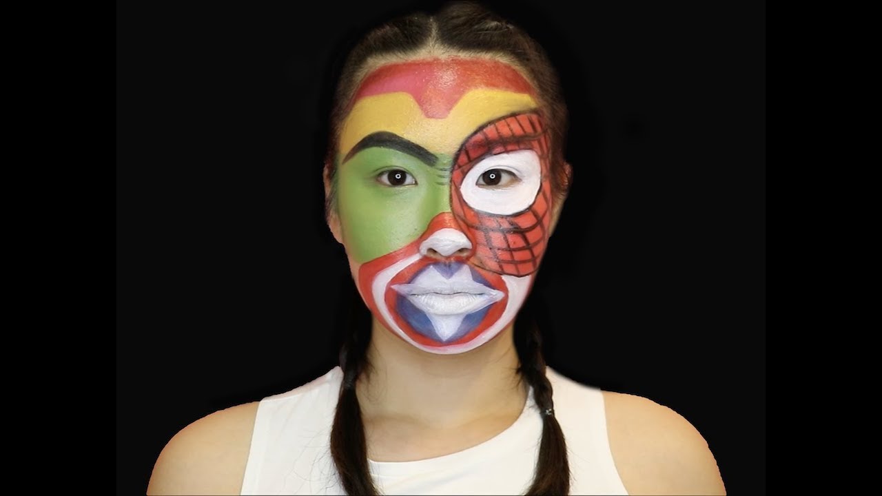 Avengers Face Painting Ideas