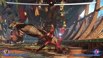 Injustice 2 -  The Flash - Corner Trait Setup F3 - 2 bars - ~90%