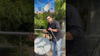 How Does a Satellite Dish Work? 📡 Signal Reflection Explained!#ytshorts #shortsfeed #science #viral