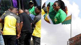 YANGA SC WAANZA SHEREHE MAPEMA JANGWANI MASHABIKI WAFURIKA OKELLO DAY KILA MTU NA MIWANI