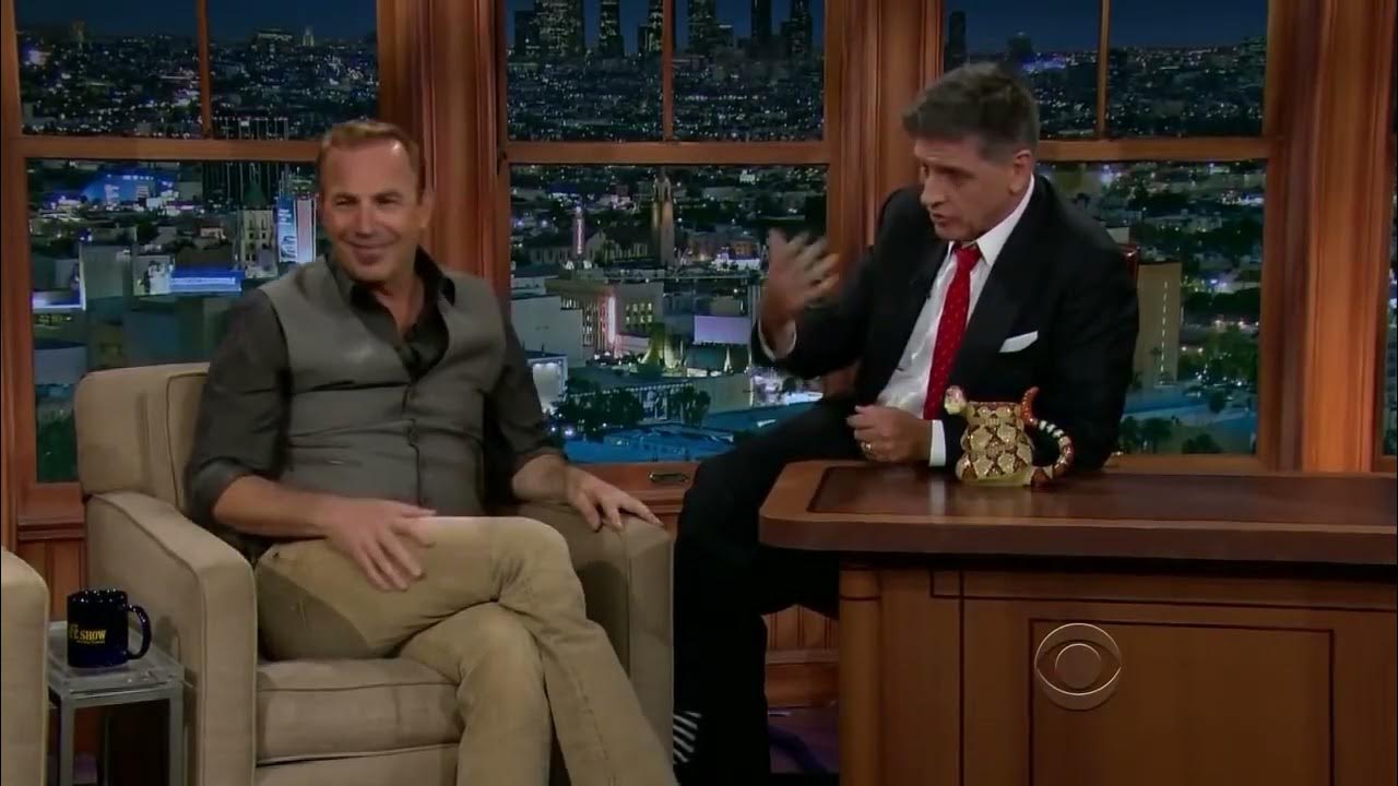 Kevin Costner & Craig Ferguson Talk Show Appearance YouTube