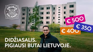 Orijaus kelionės. 48 laida. Didžiasalis, pigiausi butai Lietuvoje