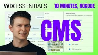Wix Essentials Tutorial: Learn the Wix CMS in 10 Minutes No Code