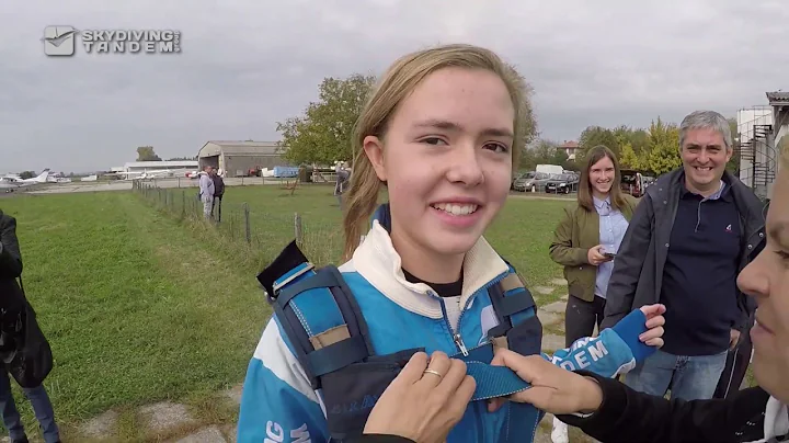 Skydiving tandem jump, Maja Majer