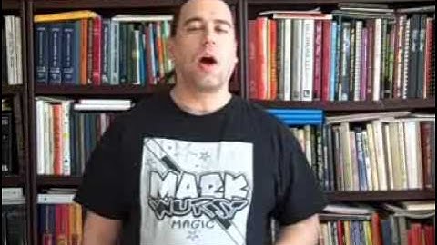 2010 Library Summer Reading Program Tips - Video #2 by NJ Magician Mark H. Wurst