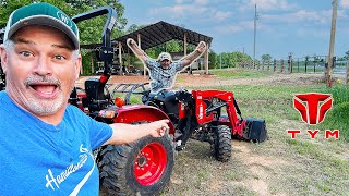 He CLAIMS this is the best 25HP tractor on the market!!