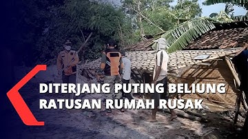 Diterjang Puting Beliung, Ratusan Rumah Rusak