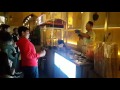 A performance by Turkish ice cream seller at the Souq Waqif