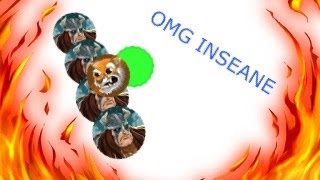 AGAR.IO MOBILE INSANE MINI SAME SIZED POPSPLIT+HACKED TRICKSPLIT+CLAN TAKEOVER