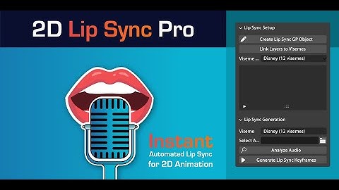2D Lip Sync Pro: Automatic Lip Sync for Blender Animations