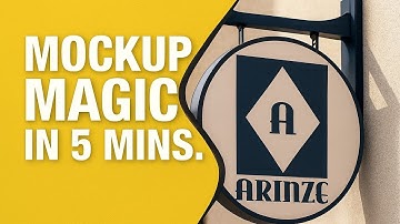 Create Stunning Mockups in Minutes | Photopea Tutorial for Beginners (Day 5)