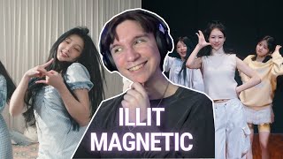 DANCER REACTS TO ILLIT (아일릿) ‘Magnetic’ Official MV & Dance Practice (Moving Ver.)