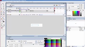 Cara Membuat Animasi Website dengan menggunakan Flash dan Photoshop part 3 - Animasi Flashing