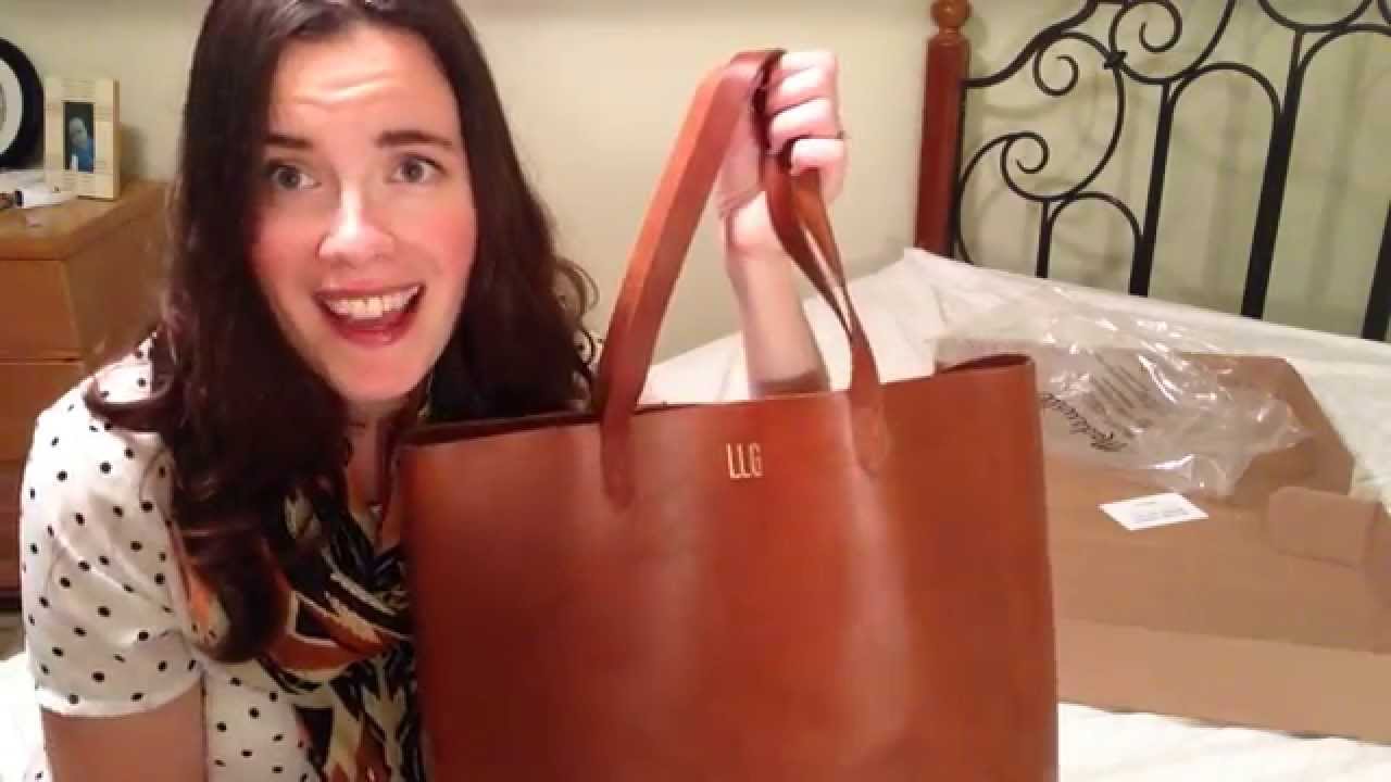 Madewell Transport Tote Unboxing Review - YouTube