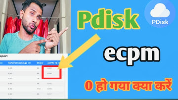 Pdisk ecpm low ? Pdisk ecpm increase kaise kre | Pdisk Channel Banned kaise roke ? How to earn money