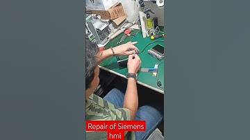 Repair of Siemens Hmi. Touch screen problem.