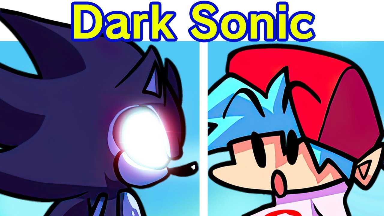 Are you guys ready for my dark sonic mod? it WILL be out, i promise😥 :  r/FridayNightFunkin
