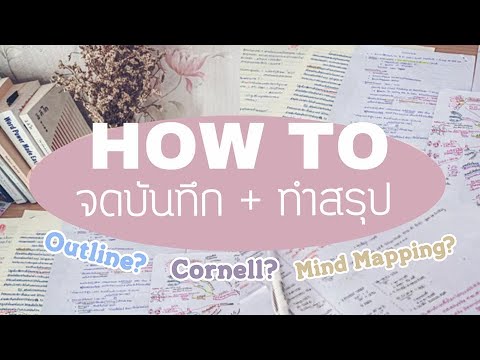 HOW TO จดบันทึก + ทำสรุปเบื้องต้น 📝 สำหรับมือใหม่เริ่มจดบันทึก l MINKYUTHA