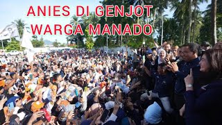 VIRAL KAMPANYE ANIES DI MANADO DI BALAS WARGA DENGAN SATU JARI