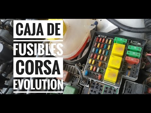 CAJA DE FUSIBLES CORSA EVOLUTION
